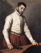 Giovanni Battista Moroni Portrait of a man oil painting reproduction